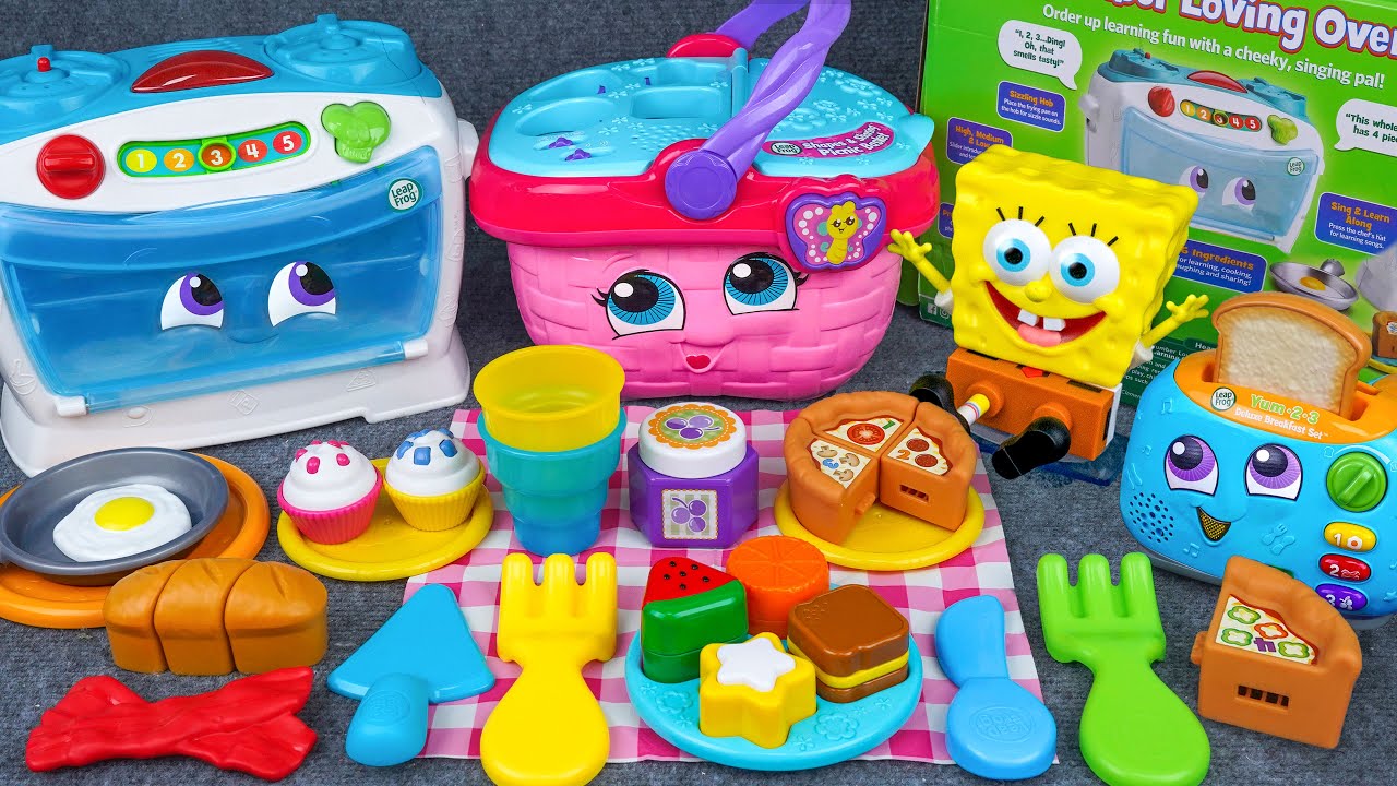 60 Minutes Ultimate Cooking Toys Playset, Unboxing Collection of Leapfrog Kitchen Set | Tina Review