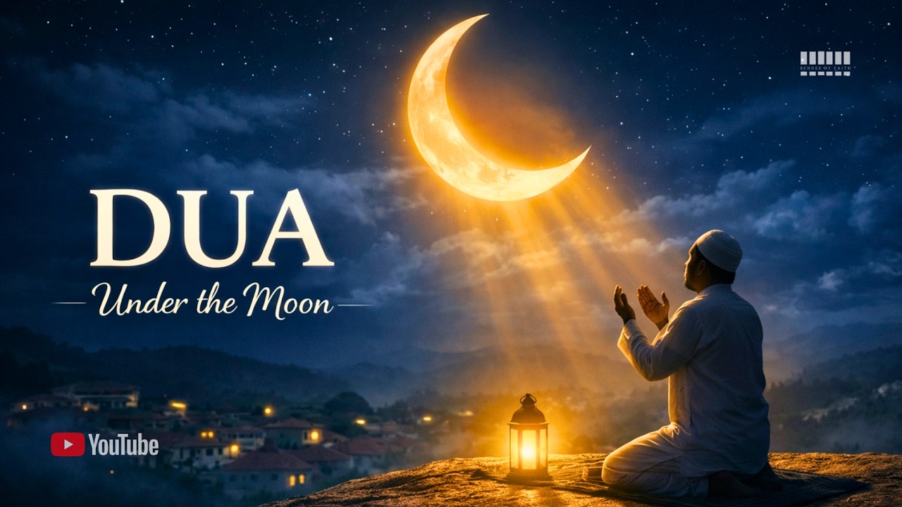 Dua Under the Moon 🌙 Emotional Nasheed for Peaceful Nights | Echoes of Faith
