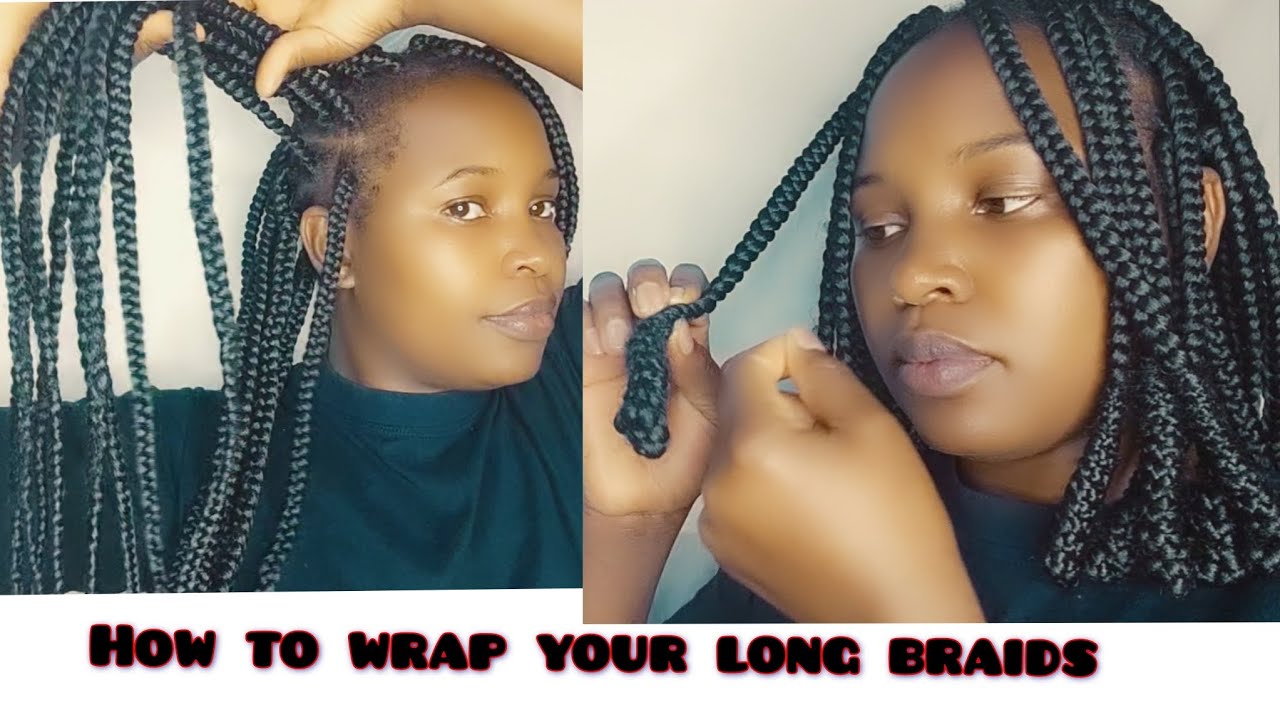How to do the Bantu knot braids #bantuknotbraids