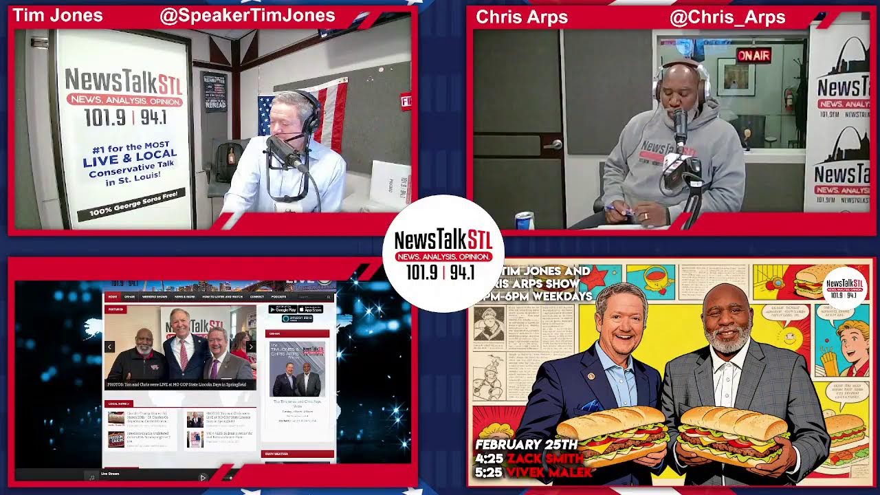 The Tim Jones and Chris Arps Show 02.25.2026 Zack Smith | Vivek Malek