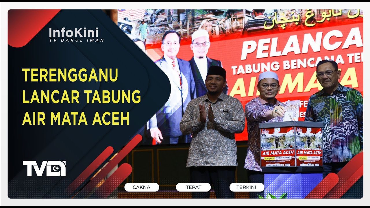 Terengganu Lancar Tabung Air Mata Aceh