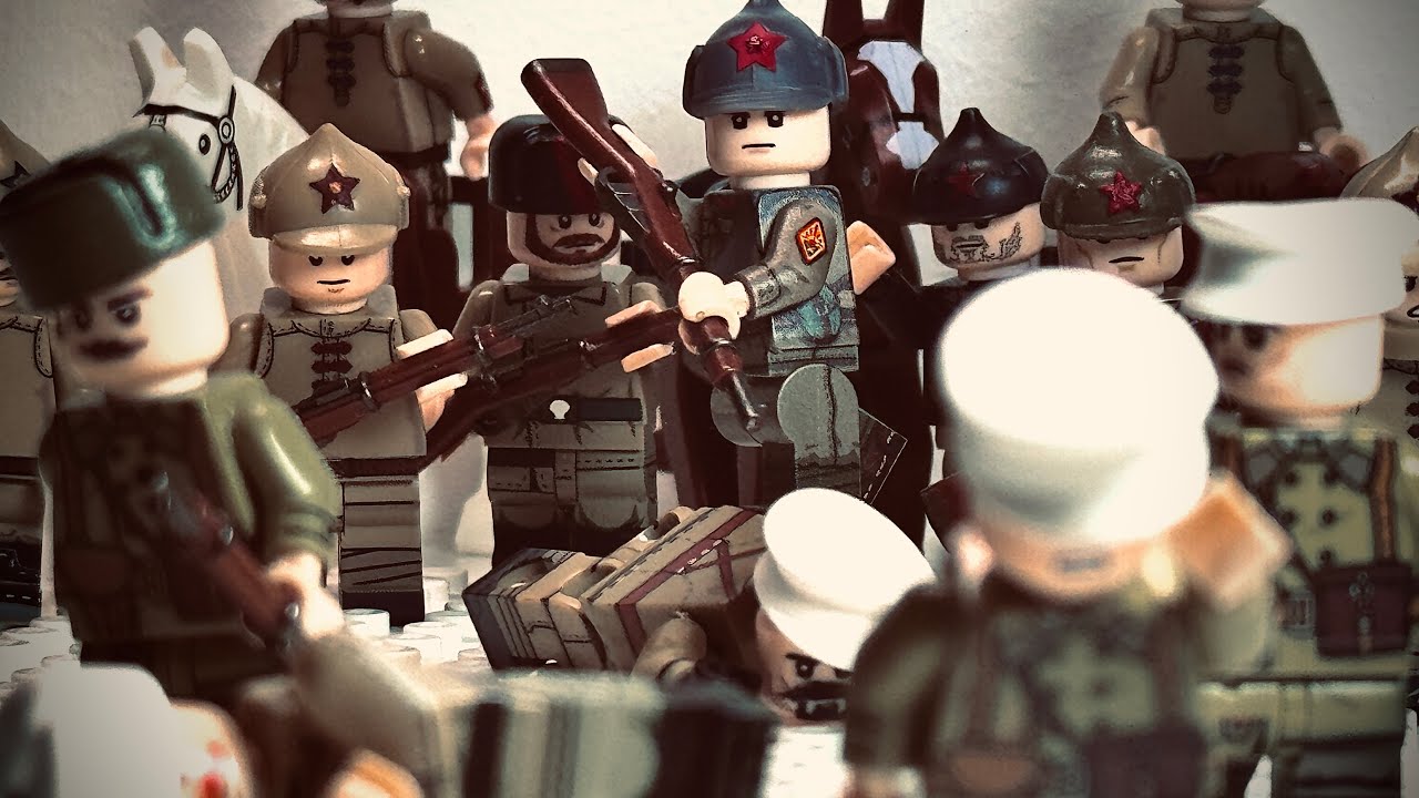 «Последняя битва за Царицын» /Гражданская война в России / Лего анимация