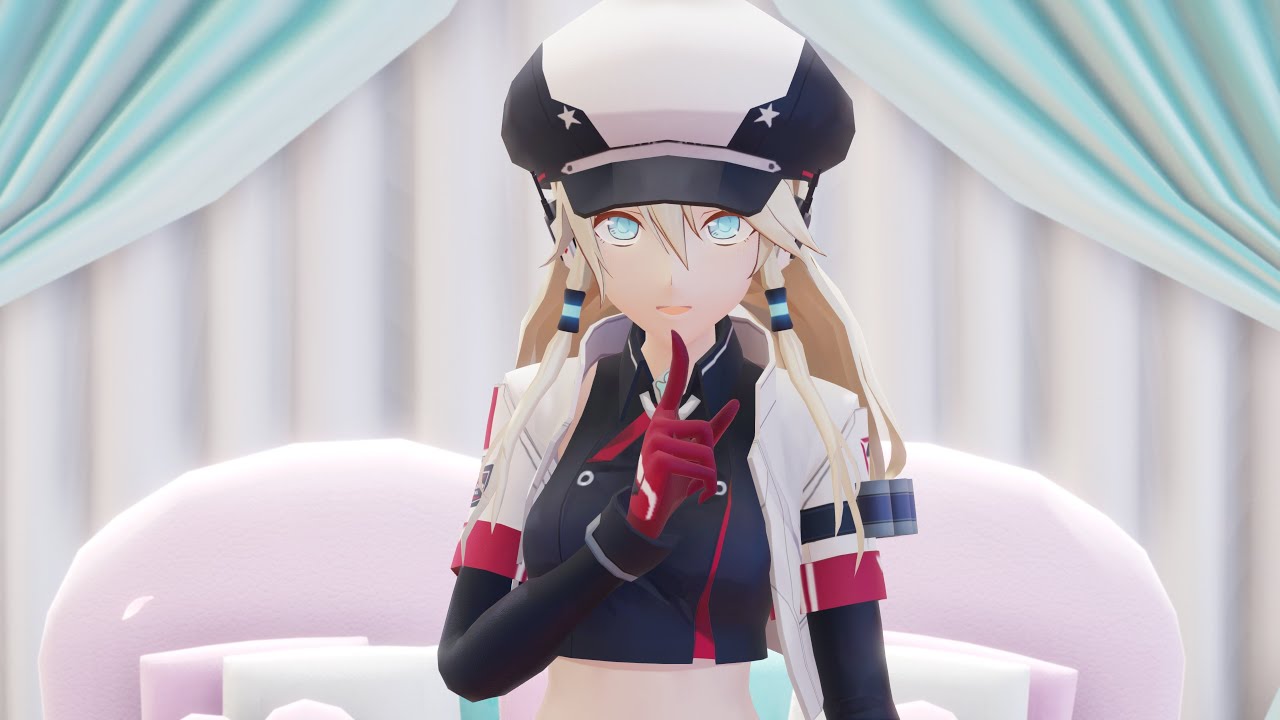 【MMD】『君色に染まる』【ヲタみん】奧克蘭 オークランド (Oakland)【蒼藍誓約/蒼藍の誓いブルーオース/Blue Oath】2160p 4K
