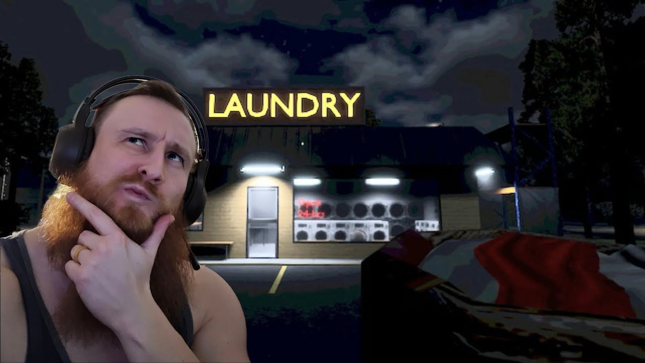Doing Laundry At Night Was A Bad Idea...