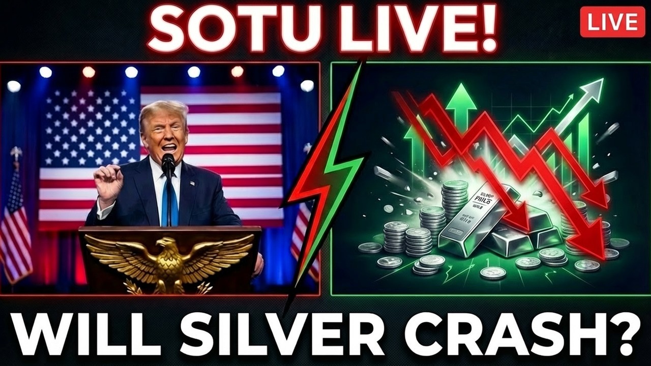 State of the Union: Will It Impact Silver Prices? LIVE! 📉💰