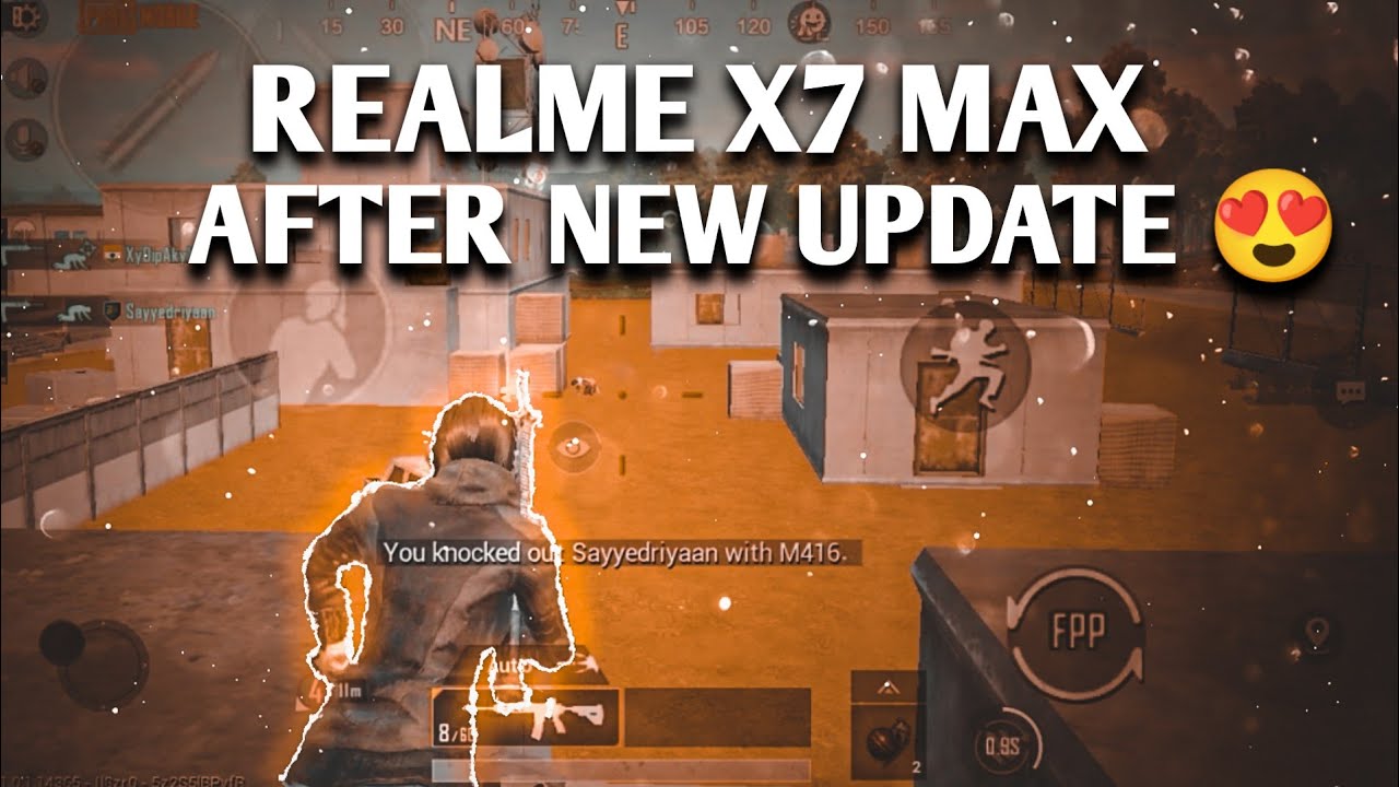 REALME X7 MAX PERFORMANCE AFTER NEW UPDATE || REALME X7 MAX BGMI TEST || REALME X7 MAX 90FPS?