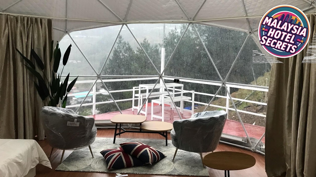 Syameens Glamping Dome | Kinabalu National Park, Malaysia | Hotel Review 🏩