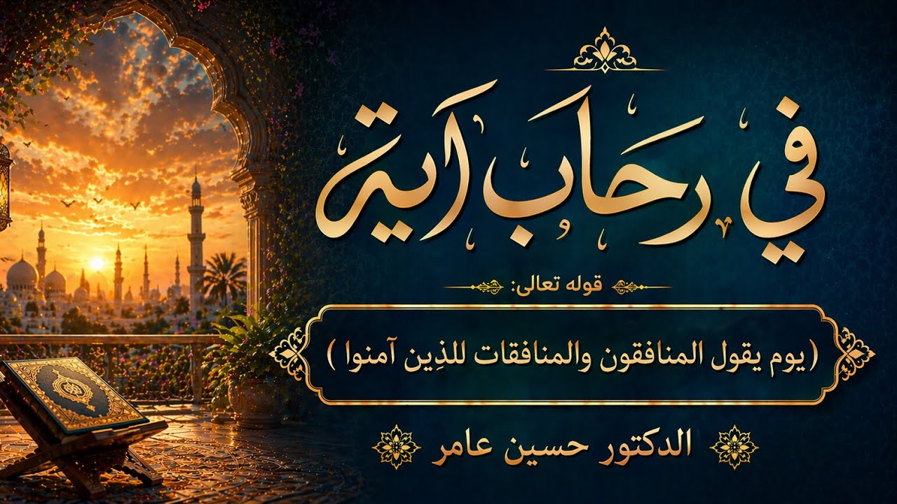 تفسير قوله تعالى : (يوم يقول المنافقون والمنافقات للذين آمنوا انظرونا نقتبس من نوركم ..)