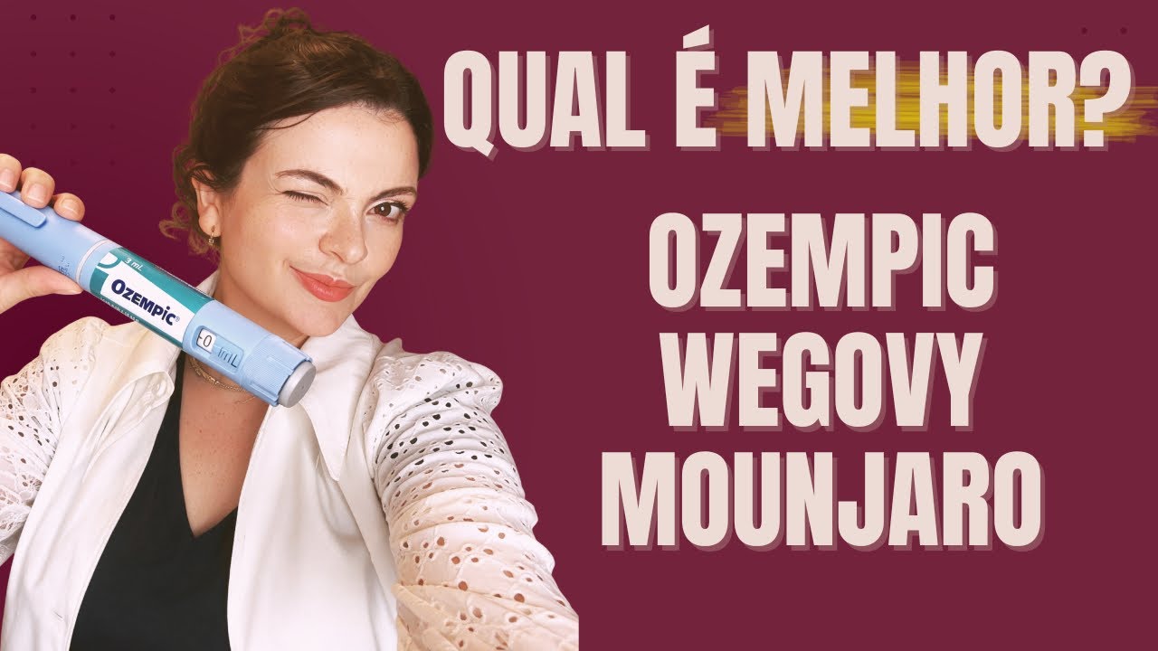 Ozempic, Wegovy ou Mounjaro: qual a DIFERENÇA? Médica Nutróloga explica sobre Canetas Emagrecedoras