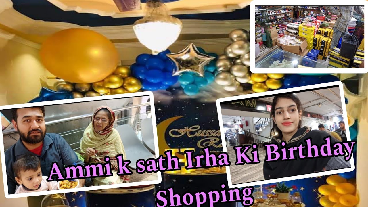 Irha ki Birthday ki Tayyari 😍 || Shopping || decoration || Ruba Mehran Here