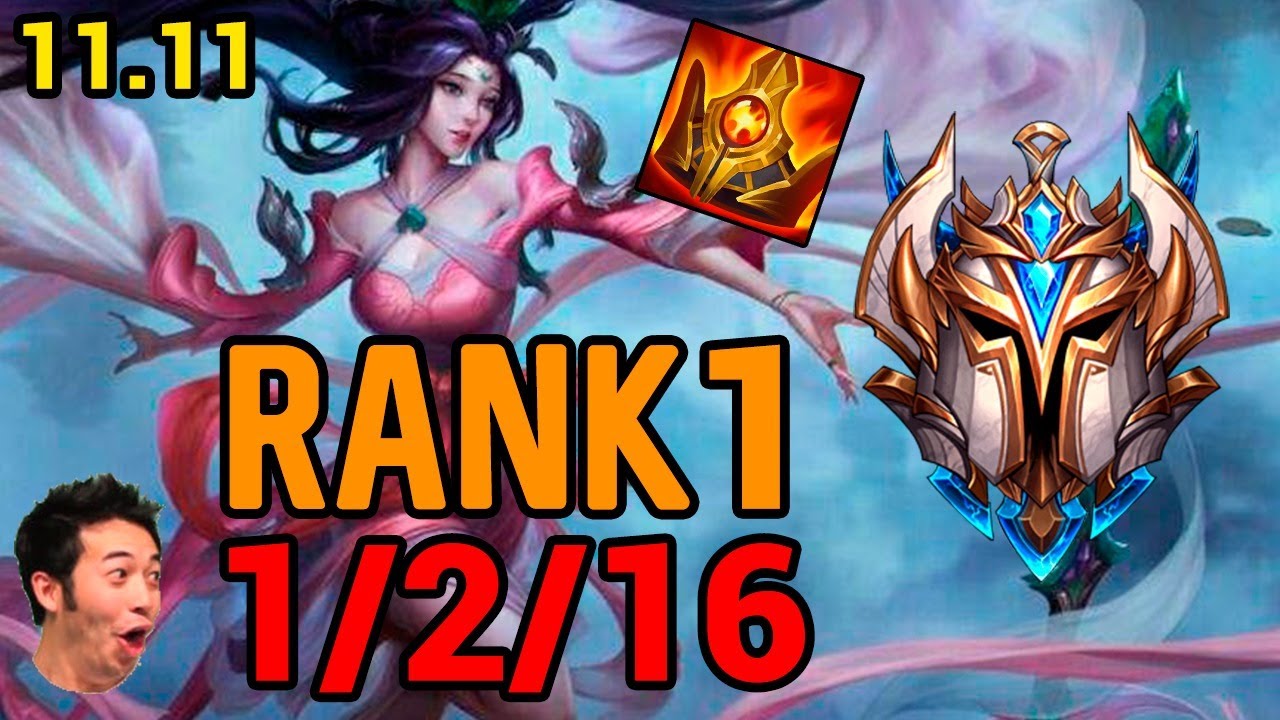 Rank 1 Janna Replay ap0 vs Samira/Leona - EUW Challenger Patch 11.11