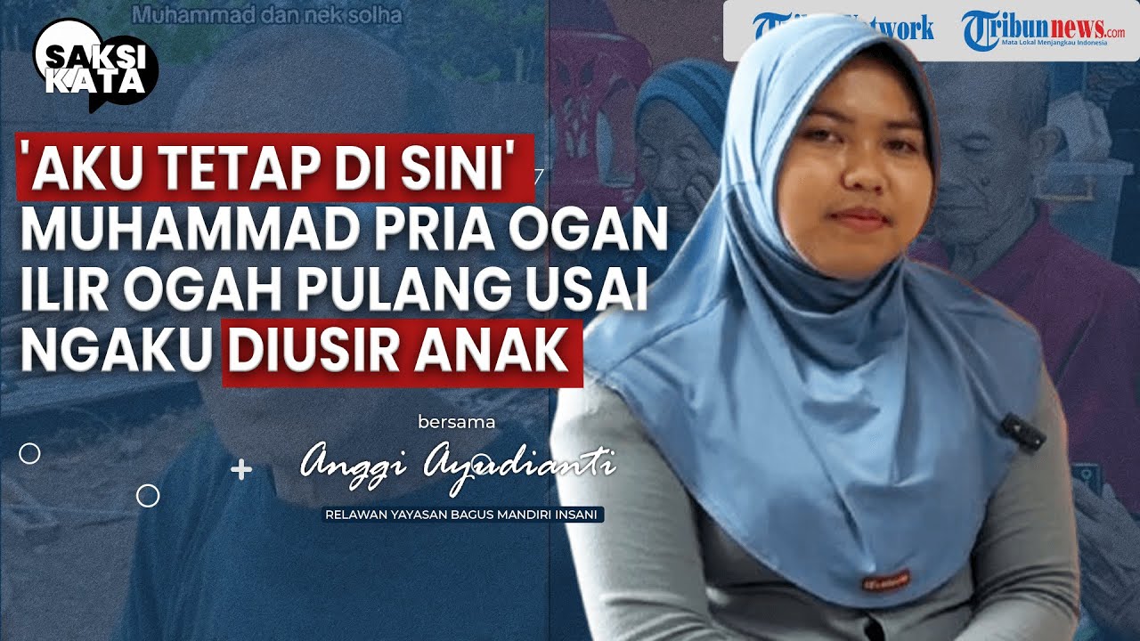 Demi Bela Ibu, Suami di Ogan Ilir Ngaku Diusir Istri dan Anak, Sudah Seminggu Tak Diberi Makan