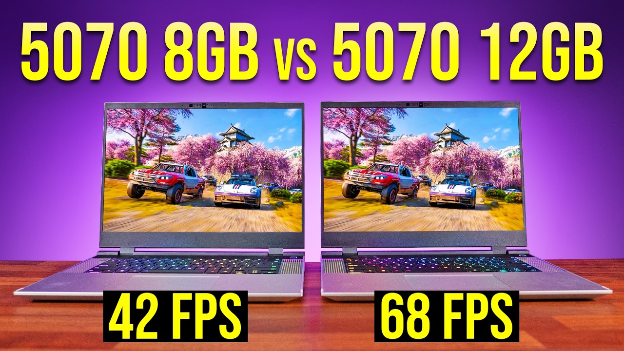 RTX 5070 12 GB vs 8 GB &ndash; czy warto dopłacać do 12 GB VRAM?