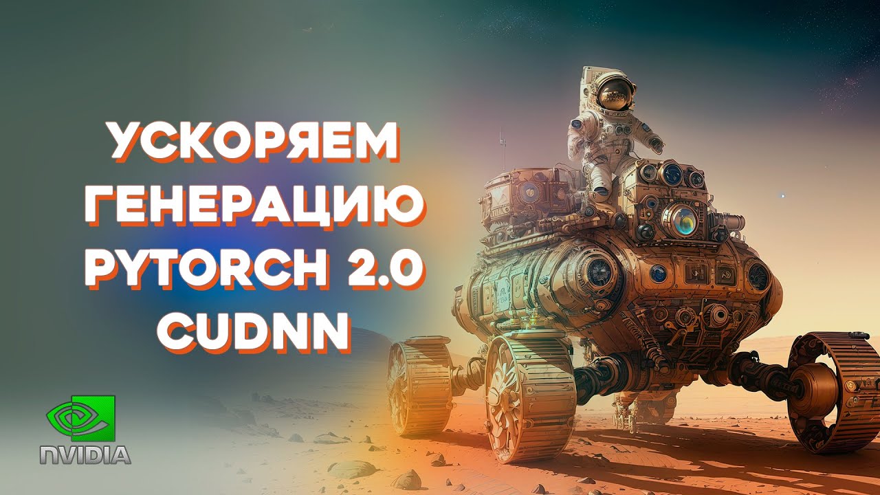 Ускорение генерации в Stable Diffusion Automatic, PyTorch 2.0, CUDNN