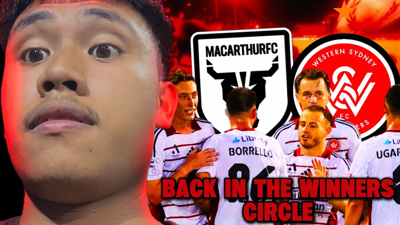 DYLAN SCICLUNA AT HIS BEST BRINGS THE 3 POINTS | Macarthur Vs West Sydney | ALEAGUE Vlog 25/26