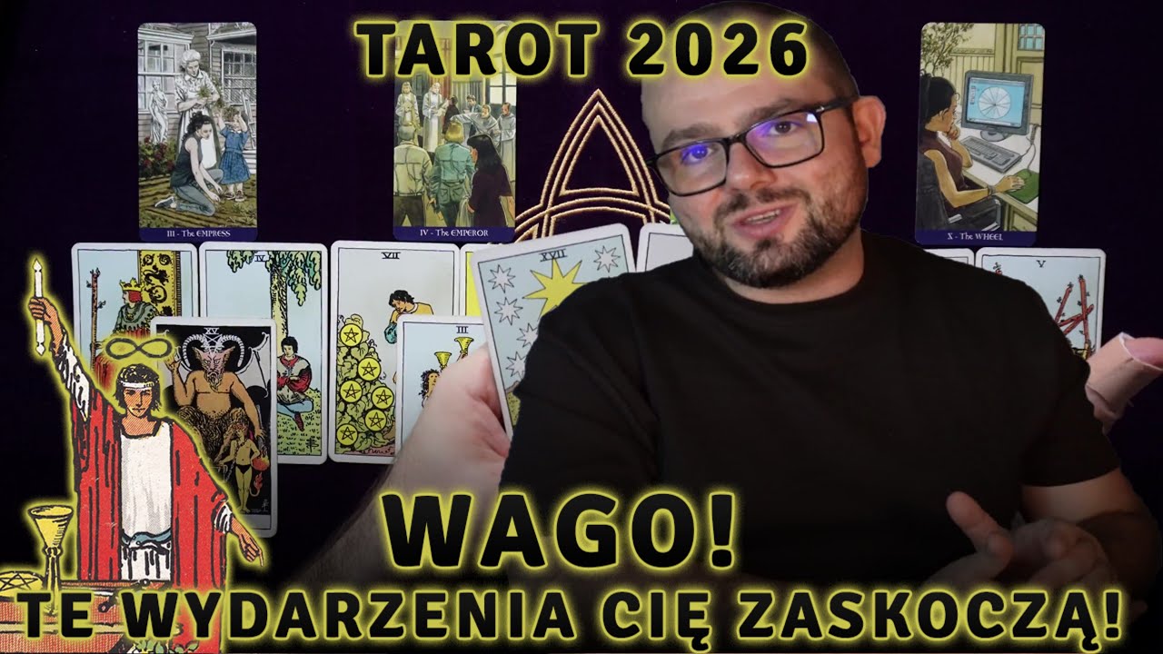 WAGA 2026 Ten Rok Będzie PEŁEN Niespodzianek! ♎️ Horoskop Roczny Waga 2026 Tarot