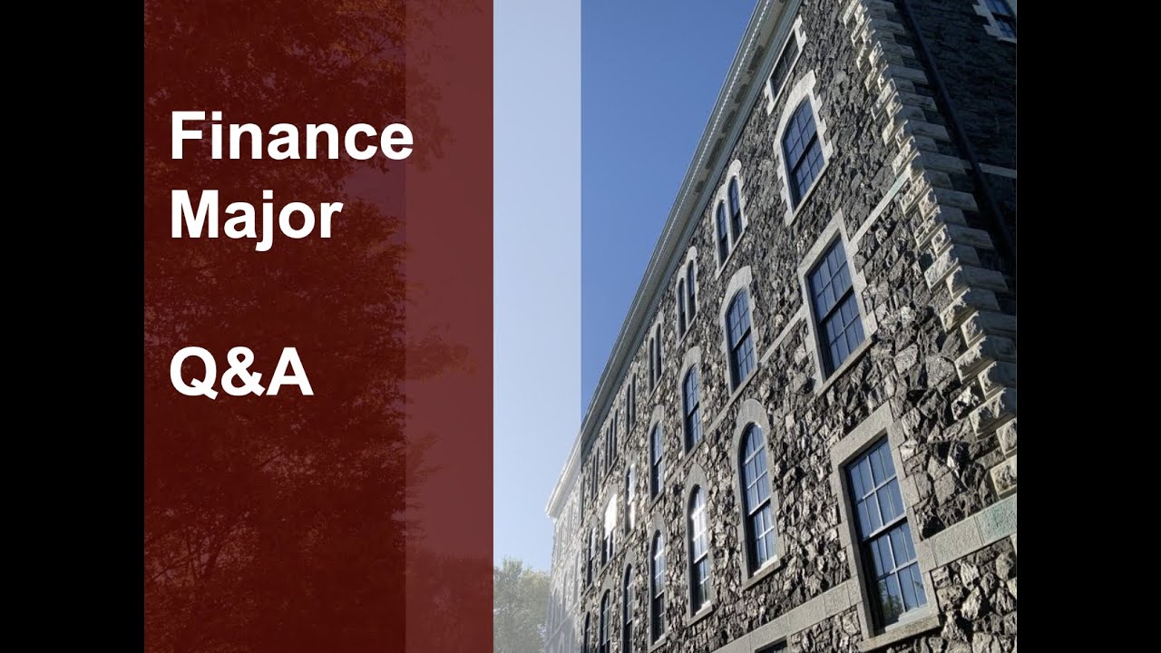 FORDHAM FINANCE MAJOR Q&A