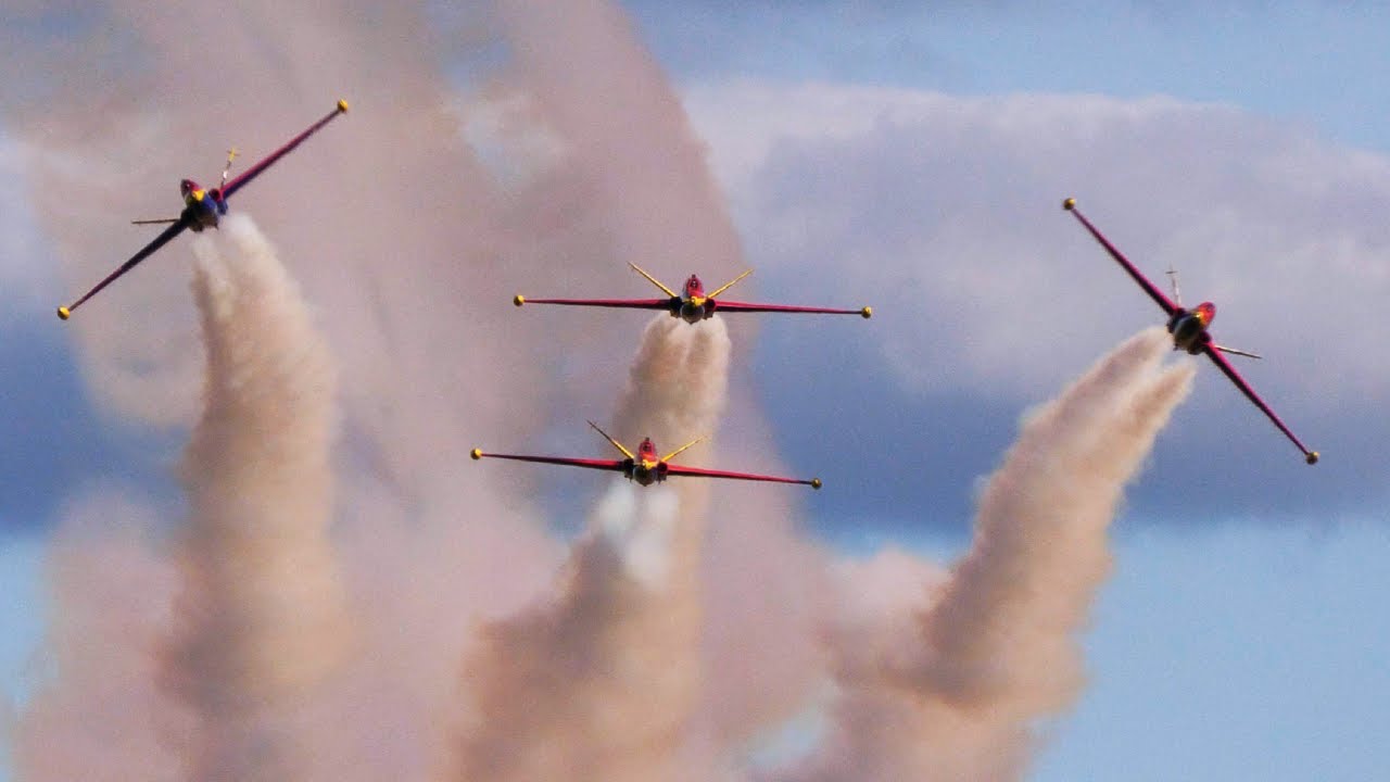 Patrouille Tranchant - Fouga Magister aerobatics | Air Legend 2024