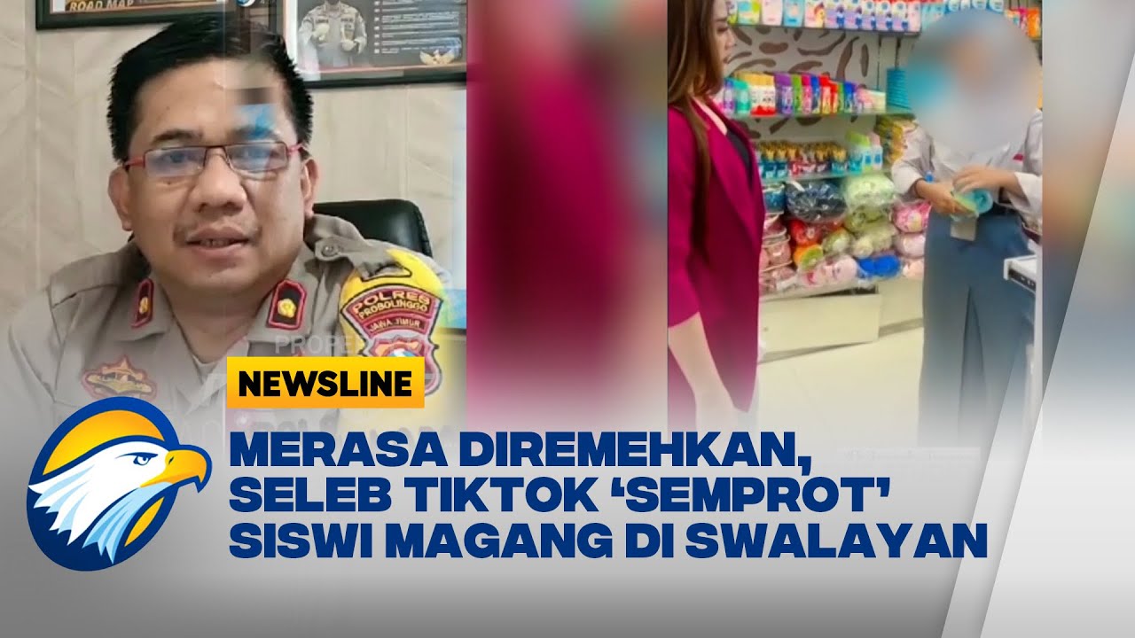 Tiktoker Asal Probolinggo 'Semprot' Siswi Magang di Swalayan Viral di Medsos