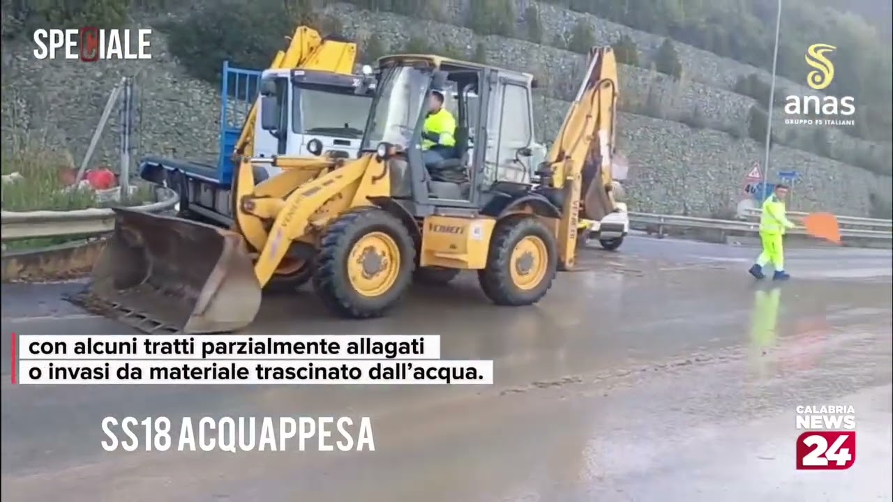 Onde, frane e voragini: la forza del maltempo sulla Calabria
