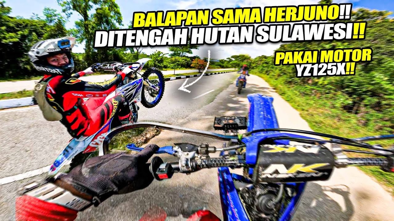Fianmuh Balapan VS Herjuno Dipedalaman Sulawesi !! Pakai YZ125x !! (Triple A #2)