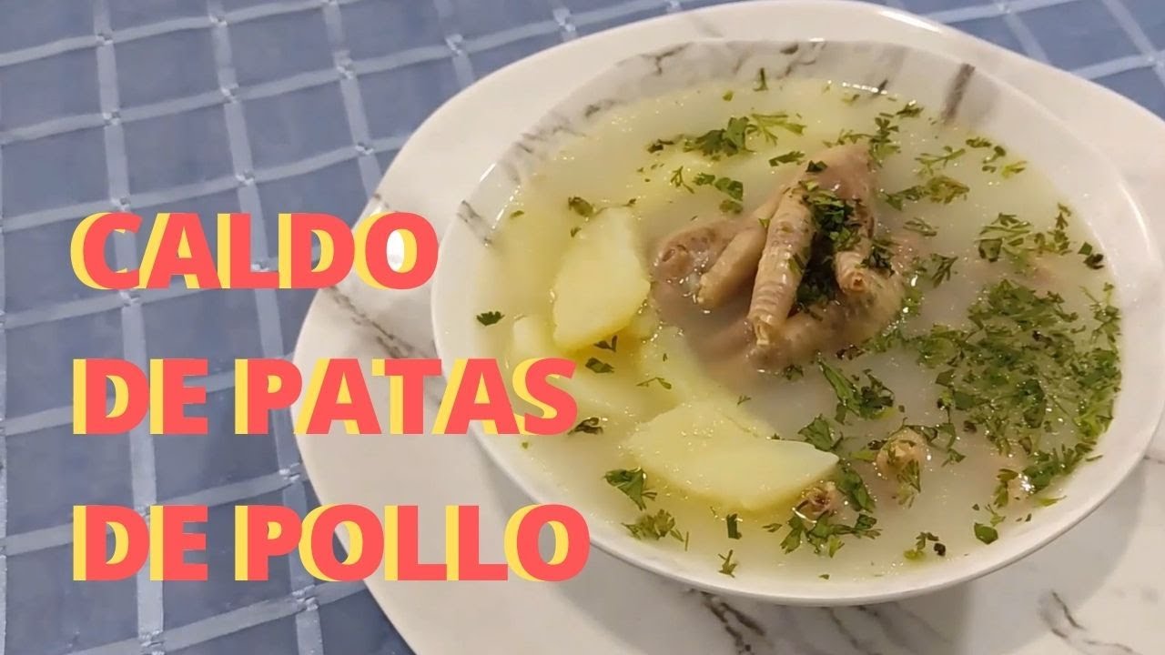 Así Cocino Yo - Caldo de Patas de Pollo