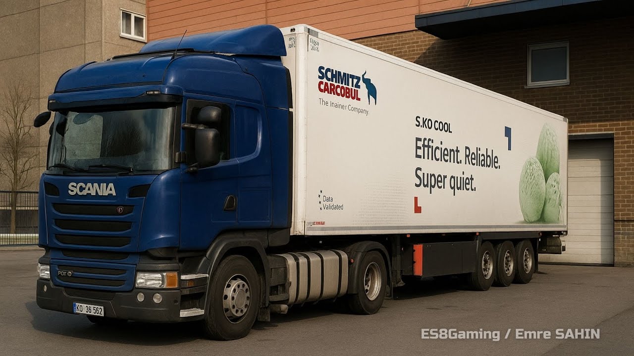 ETS2 / Realistic Driving - Scania R410 (ProMods) Euro Truck Simulator 2 - Gameplay 1.55