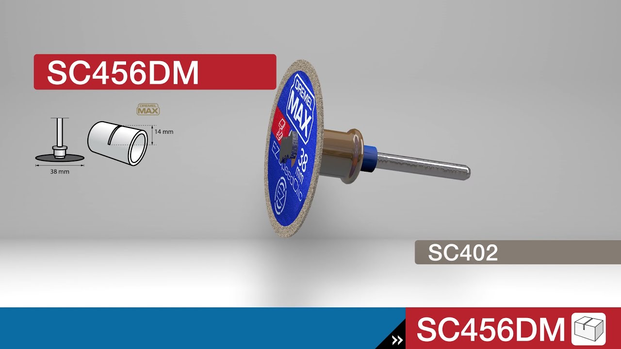 Dremel MAX Premium SC456DM Üstün Kaliteli Metal Kesme Diski