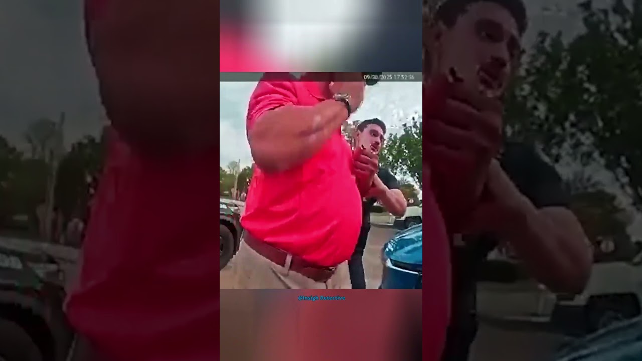 Полицейские затеяли ссору, в которой не могли победить.
