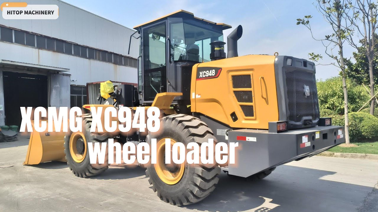 XCMG New Generation XC948 Wheel Loader with Cummins QSB6.7 Engine