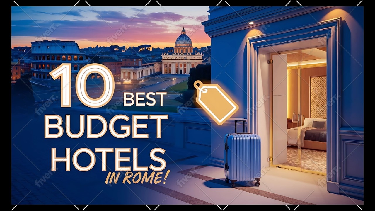 10 лучших бюджетных отелей в Риме! 🏨💰 | Доступное проживание рядом с известными достопримечательн...