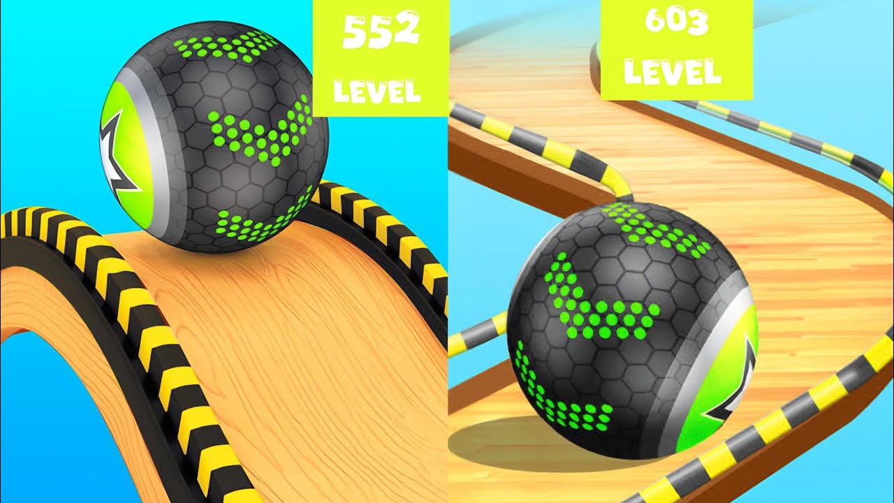 Going Ball level 552 to 603 Super 🥵 Hard level  Walkthrough Level Complete Gameplay Video #51