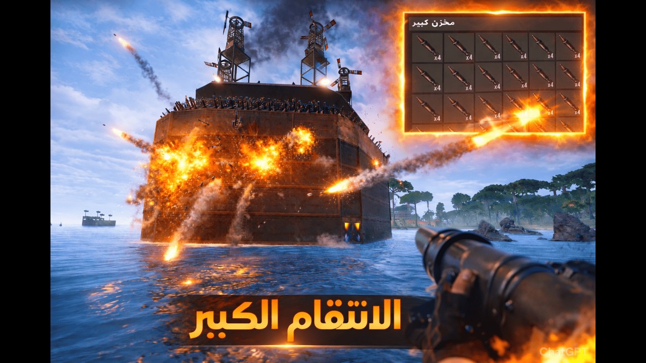 الانتقام الكبير بدأ 😈🚀 | فجرت أقو ى قلعه بالصواريخ في Rust||    #rust