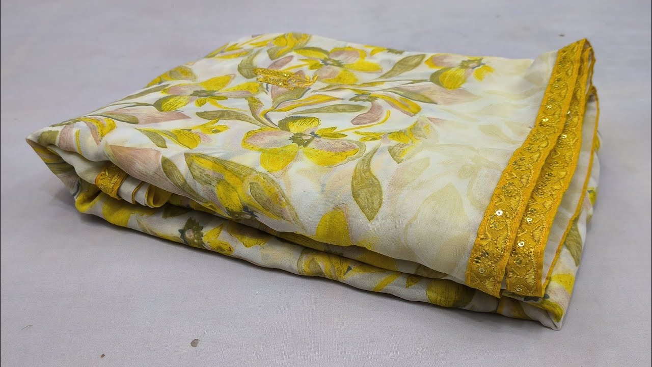 Soft Georgette Saree#rohittextiles #sareecotton 