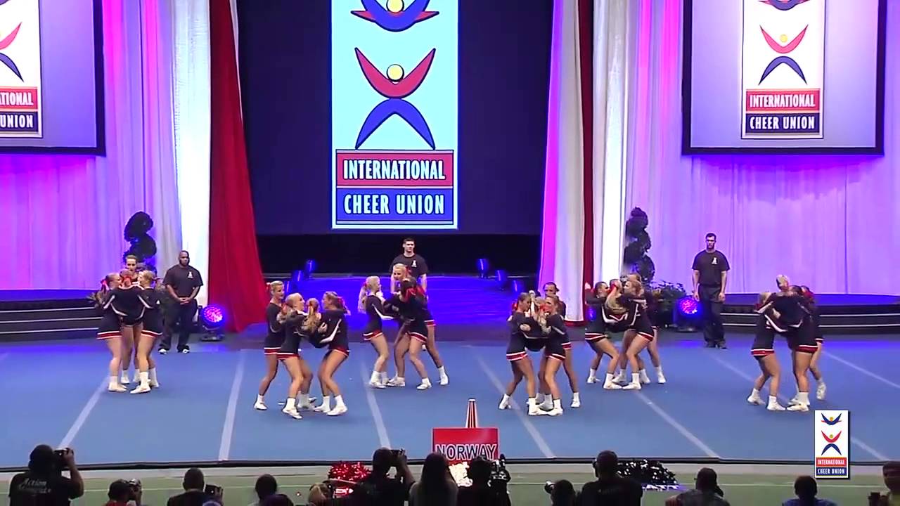 Team Norway [All Girl Premier] - 2015 ICU World Cheerleading Championships