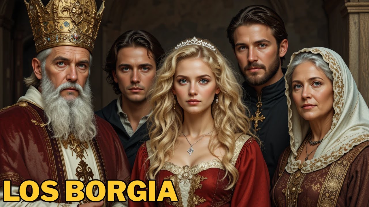 Los Borgia: Su Historia Completa | Documental | Alejandro VI, Cesar y Lucrecia.