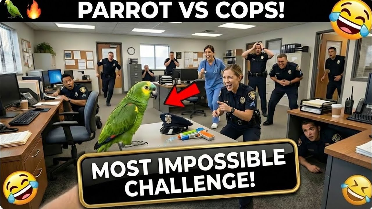 Parrot vs Police Compilation 😂🦜 | Funniest Moments Ever! 