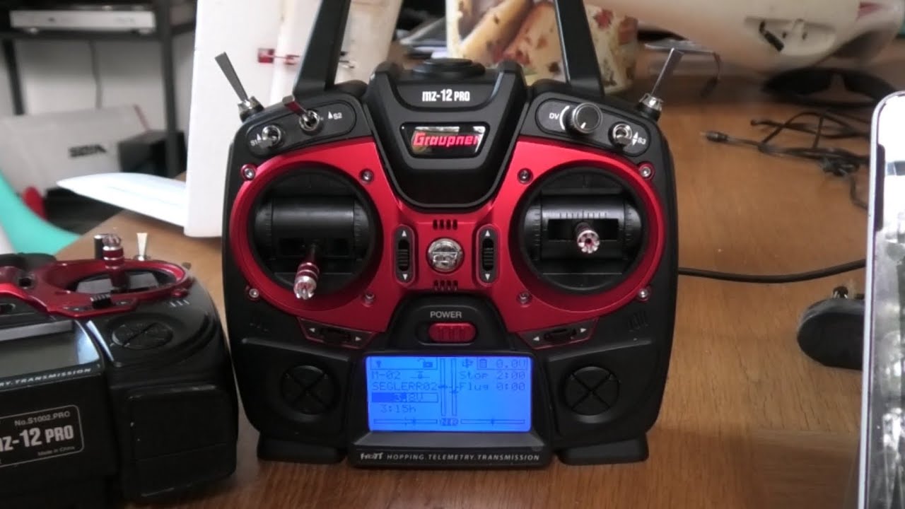 Graupner MZ 12 Pro, Update durchführen, Modelle speichern und Sprachdatei übertragen