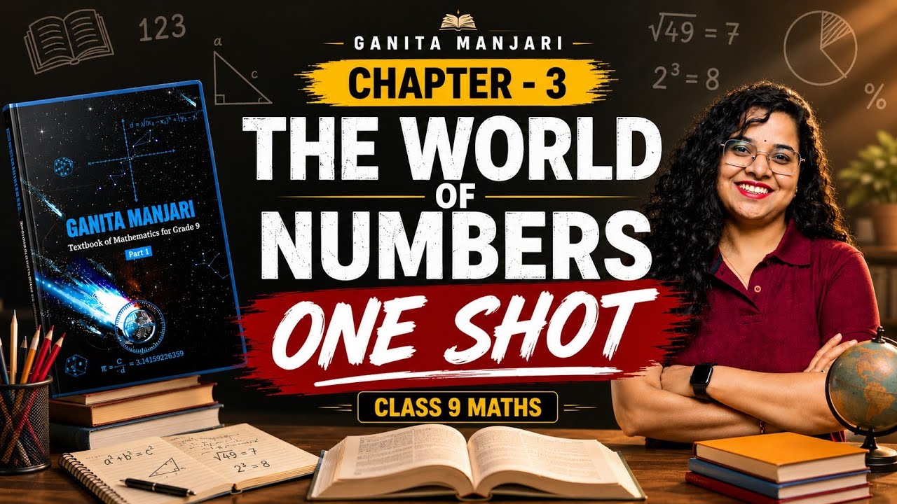 The World of Numbers One Shot | Class 9 Maths Chapter 4 Full Chapter New NCERT 2026