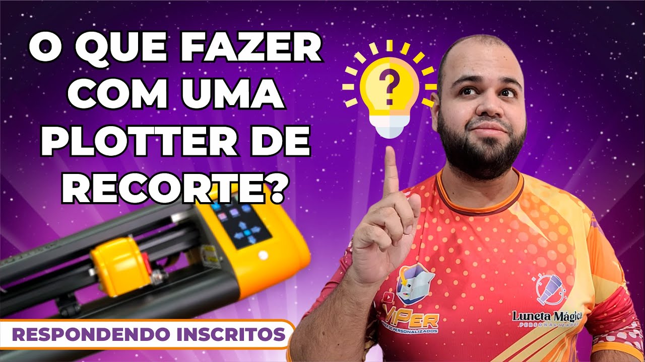 o que d&aacute; pra fazer com uma plotter de recorte?