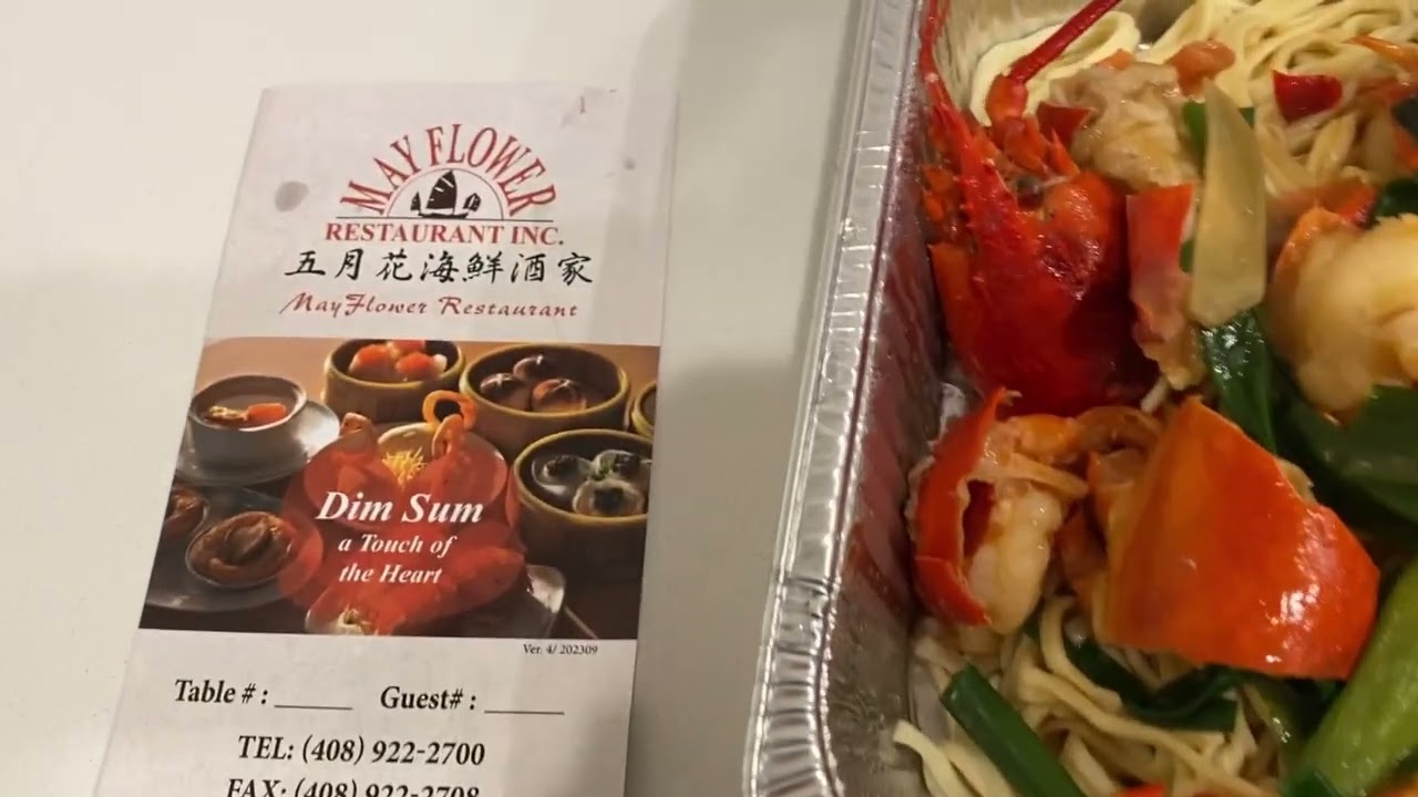 Mayflower Seafood Restaurant| Lobster Noodle| Must try by Sisters Forever - Life in California