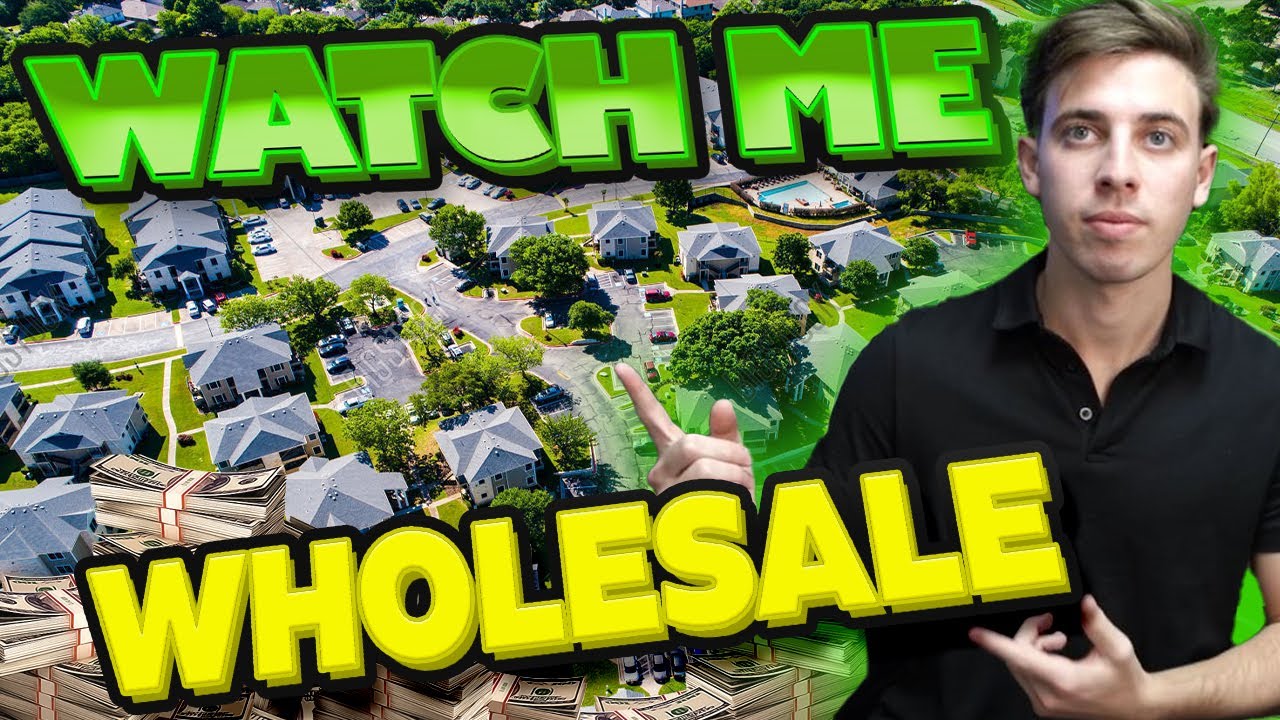Watch Me Wholesale Real Estate Live From Start To Finish! (Motivated Sellers)