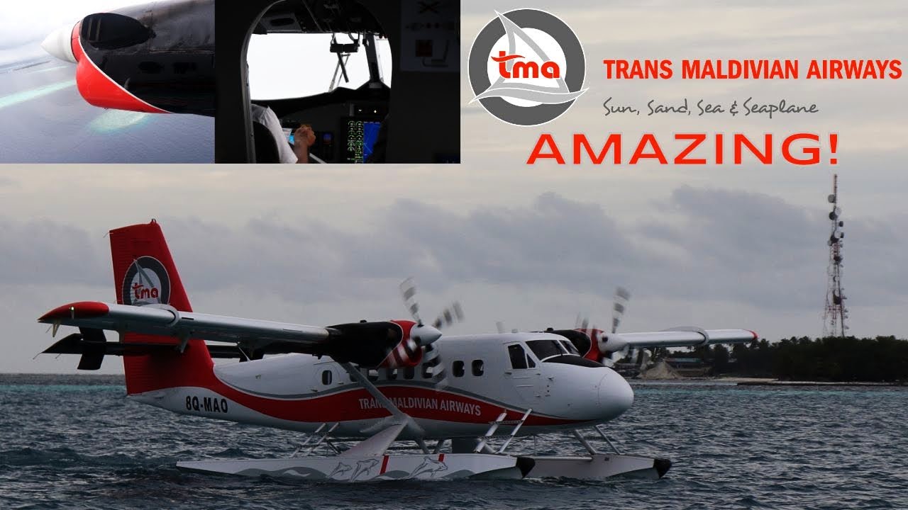 Amazing Maldives Seaplane Experience | DHC-6-300 Twin Otter | Trip Report
