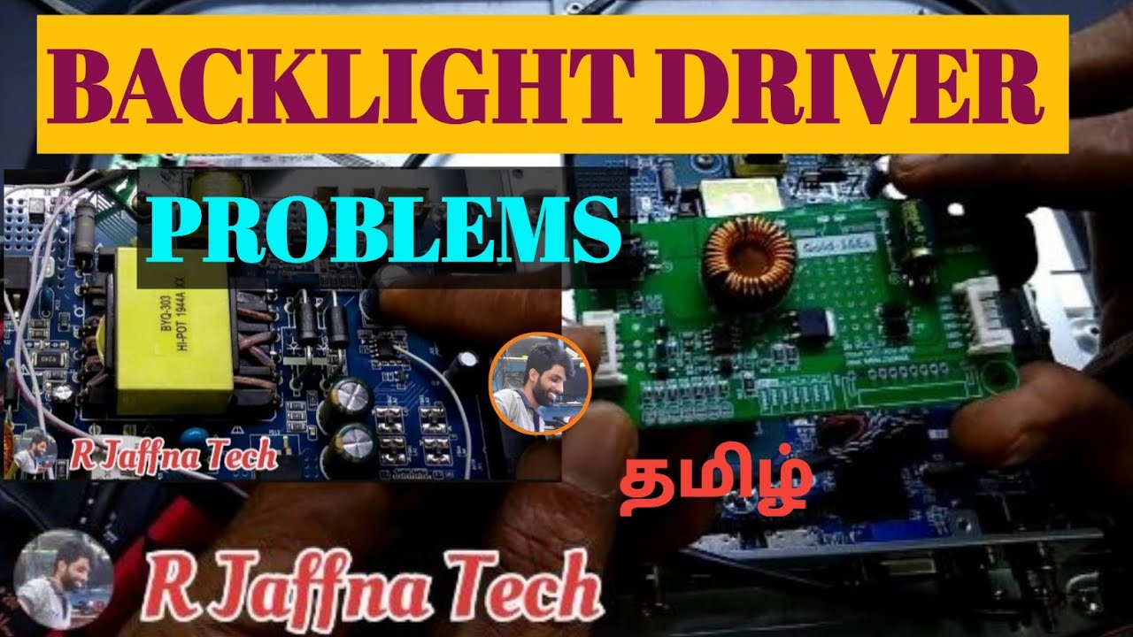 backlight driver Ic problems 40"LED TV Gold-16Es சவுண்வருகிறது திரையில் வெளிச்சம் வரவில்லை