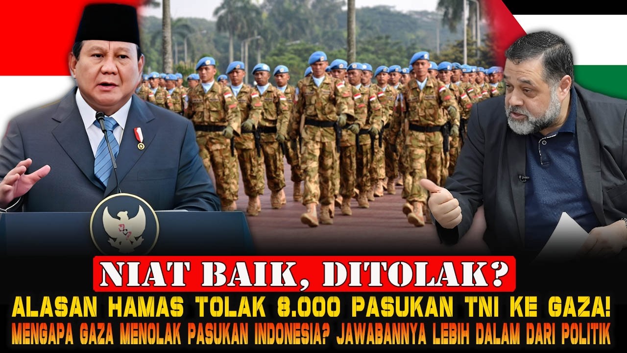 Dibalik Angka 8.000: Mengapa Misi Militer Indonesia di Gaza Menuai Kontroversi?