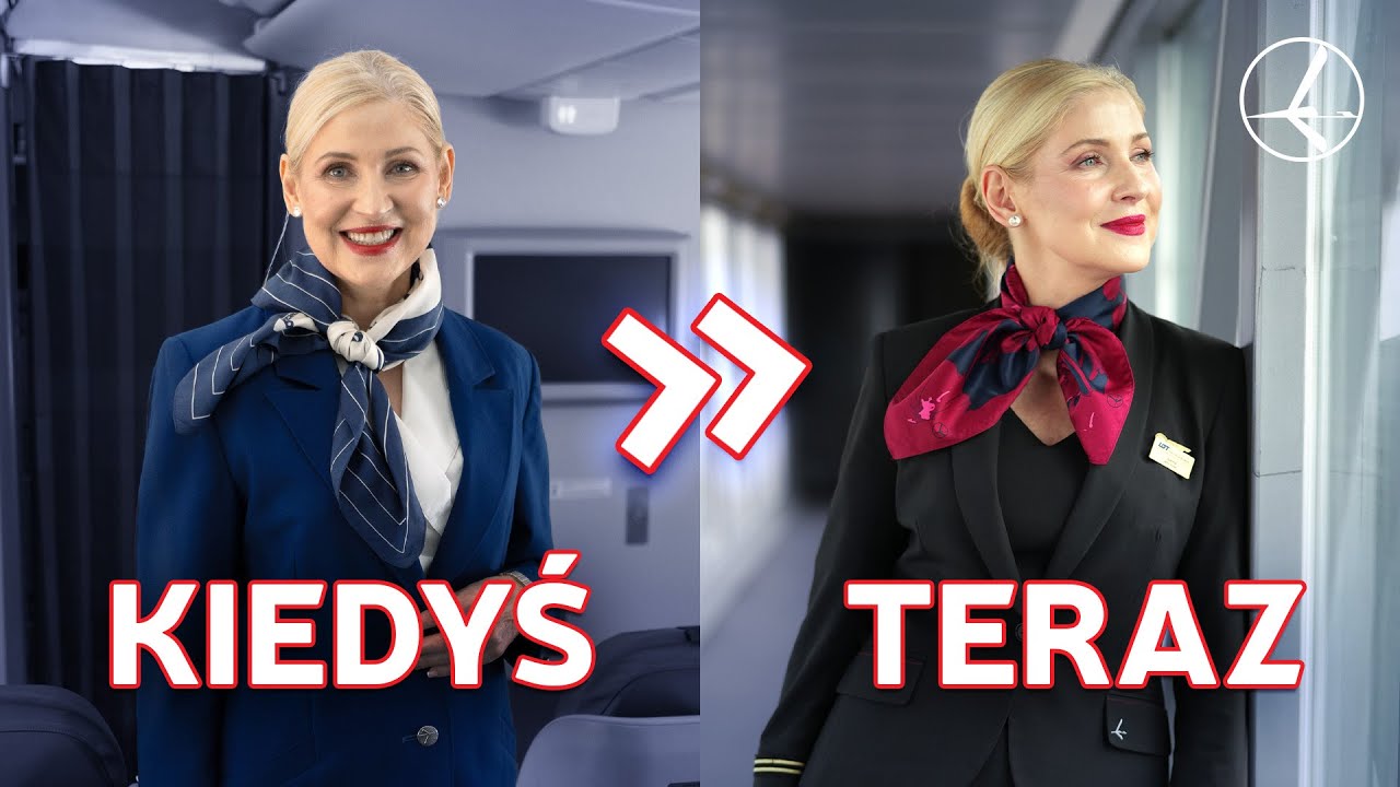 Historia mundurów stewardes PLL LOT | Poznaj Załogi LOT