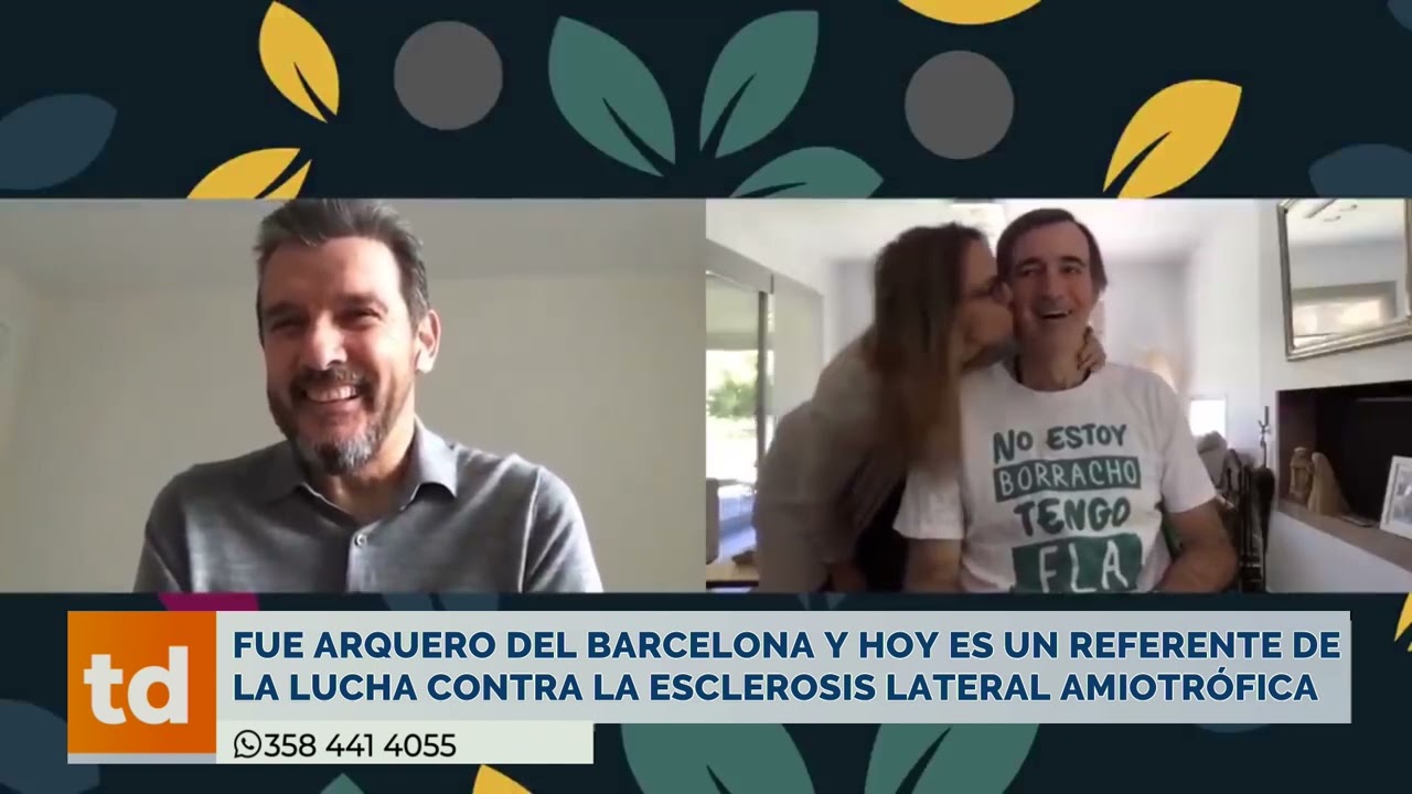 La vida con ELA de Juan Carlos Unzué, el exfutbolista que da batalla contra la enfermedad