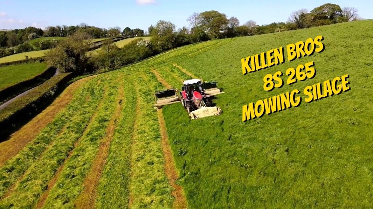 Killen Bros 8s.265 Mowing Silage