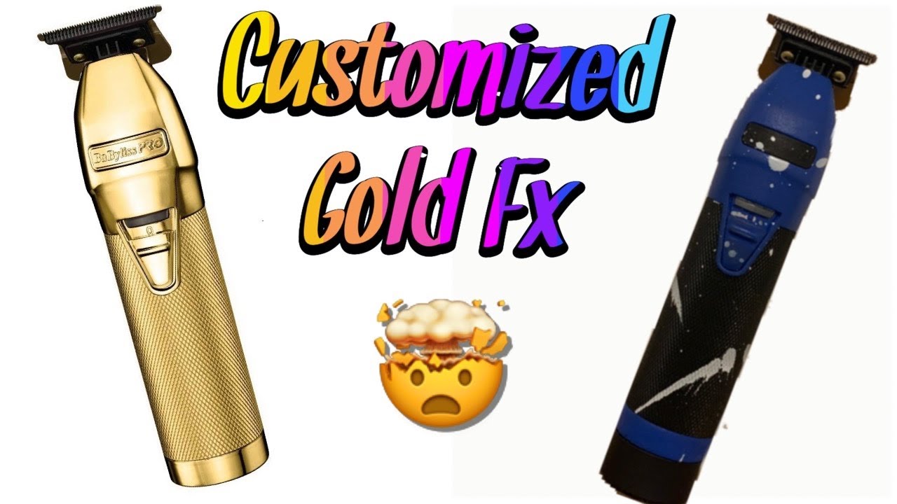 CUSTOM GOLD FX TRIMMERS CUSTOMIZED