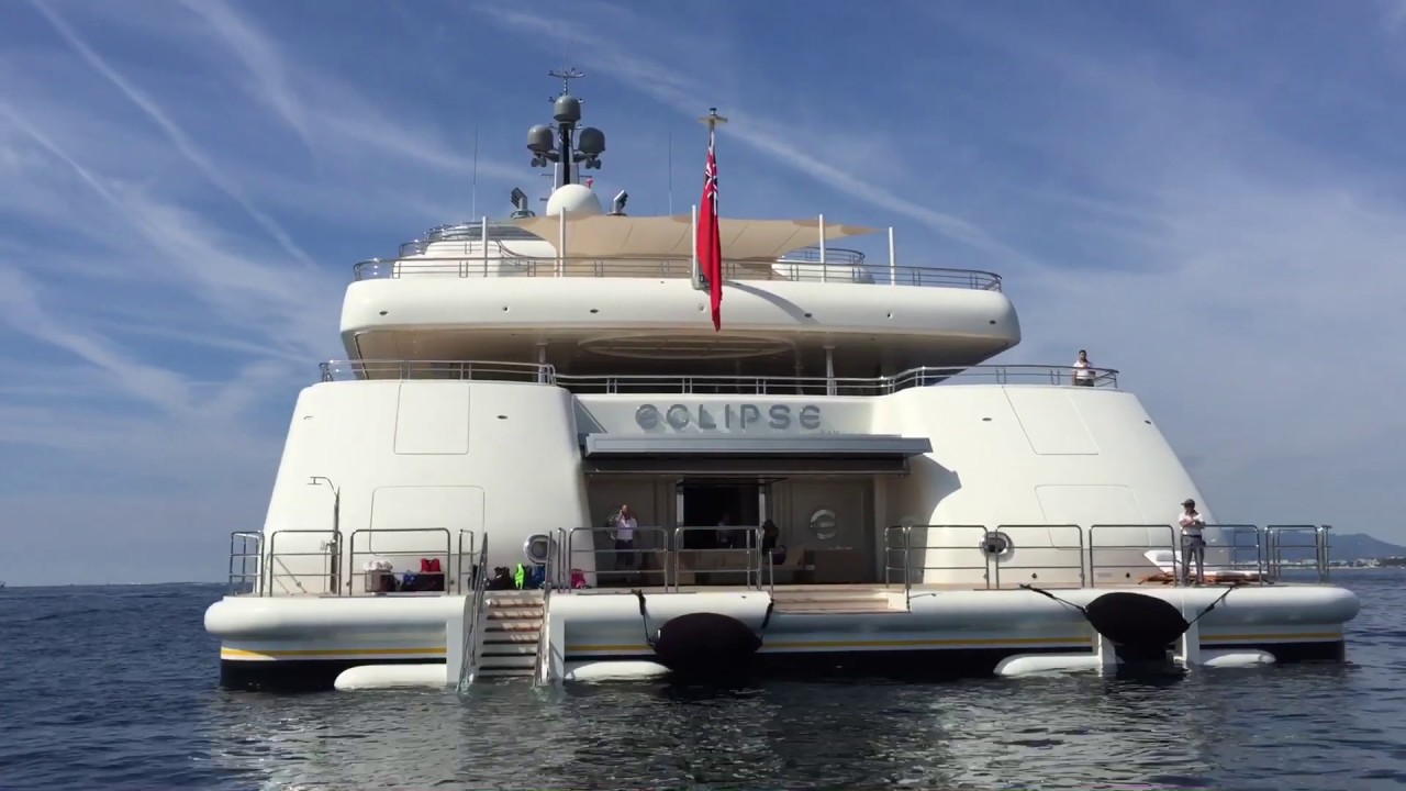 Longer than Dilbar yacht, meet ECLIPSE MEGAYACHT !